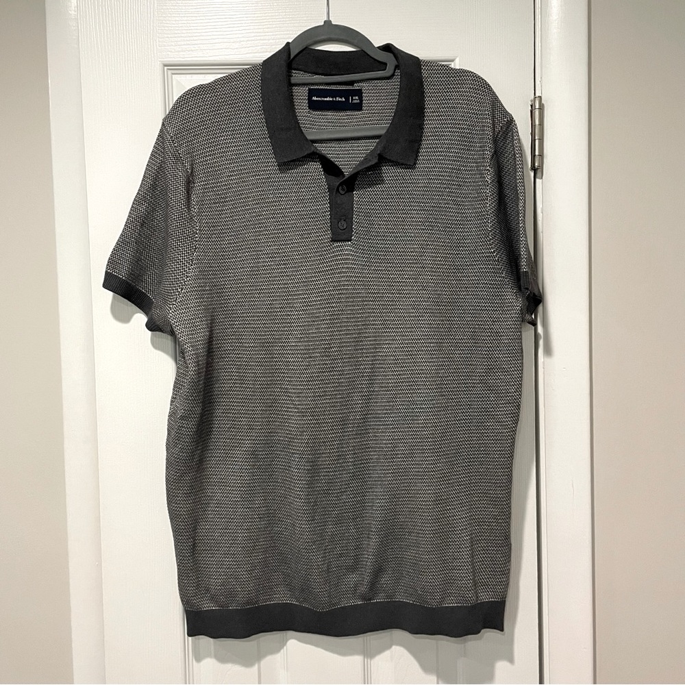 Abercrombie sweater polo size XXL